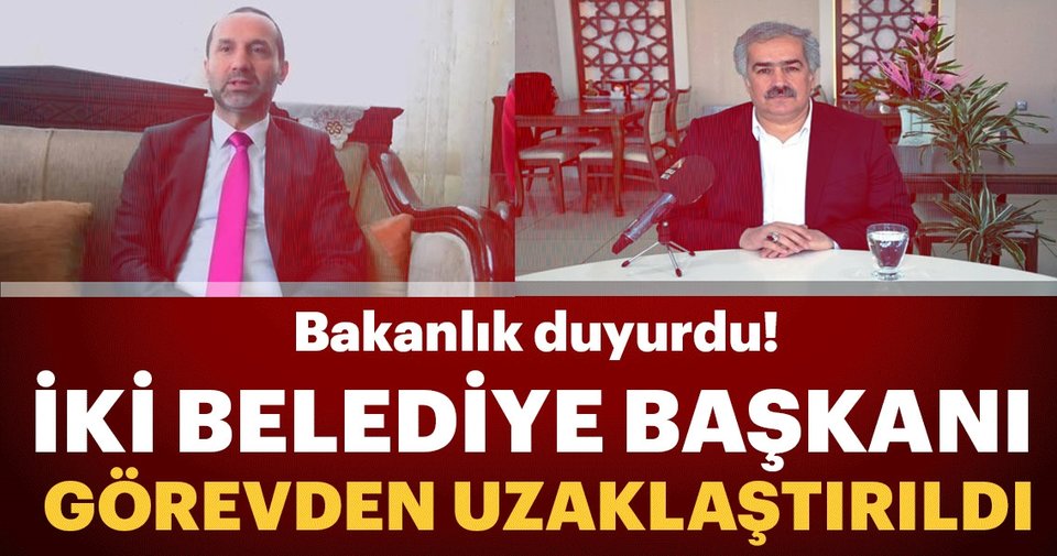 Bakanlık duyurdu! Görevlerinden uzaklaştırıldılar