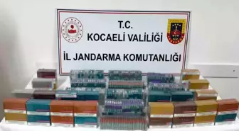 Kocaeli’de Elektronik Sigara Kaçakçılığı Operasyonu: 2 Bin 500 Cihaz Ele Geçirildi